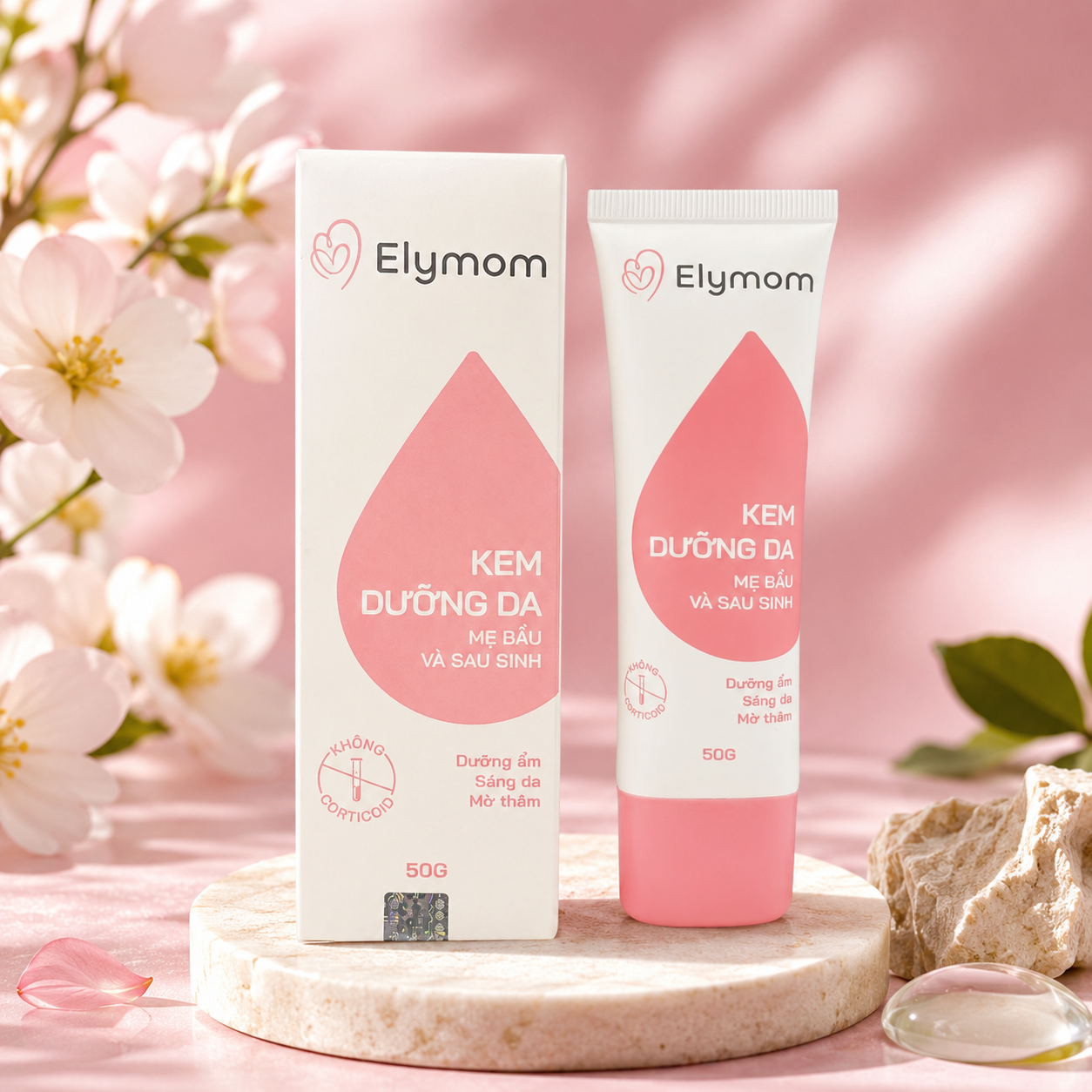 Kem Dưỡng Da Elymom Cho Mẹ Bầu Và Sau Sinh 50g - Ảnh 2