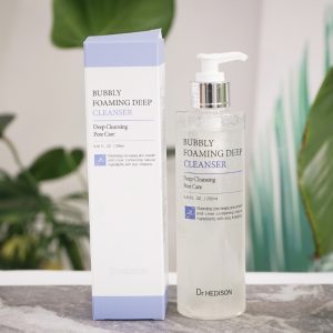 Sữa rửa mặt thải độc sủi bọt Dr.Hedison Bubbly Foaming Deep Cleanser - Ảnh 3