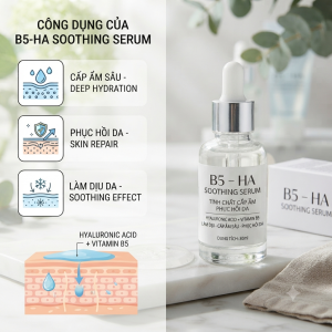 Tinh chất cấp ẩm phục hồi da B5 – HA Soothing Serum - Ảnh 3