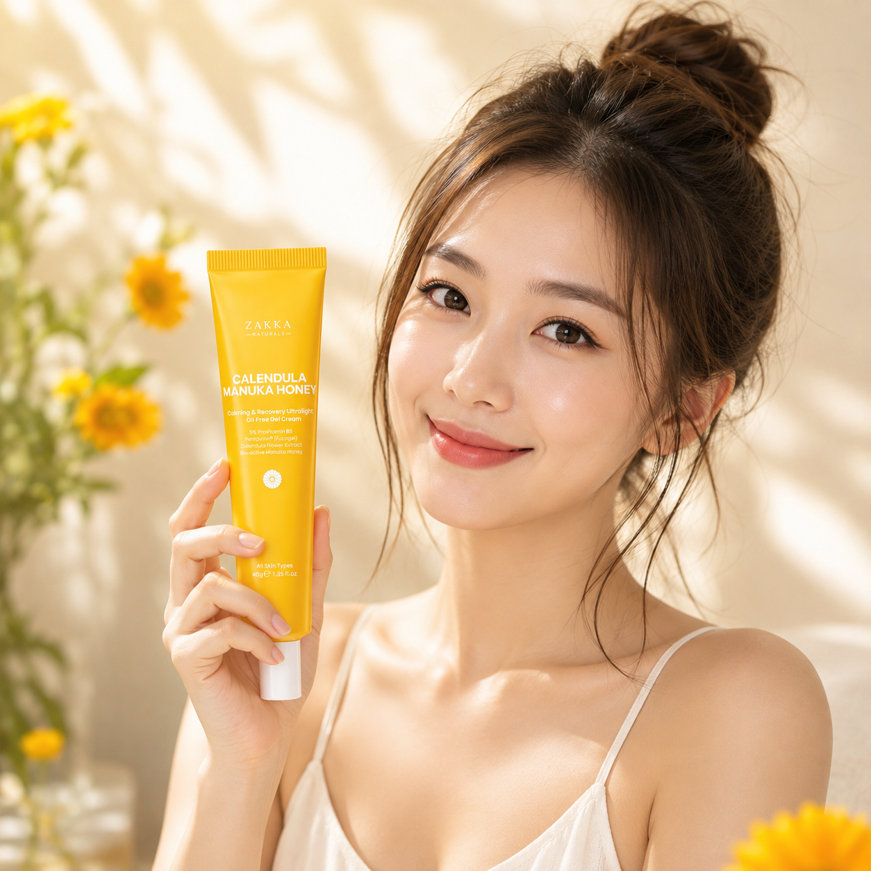 Zakka Naturals Calendula Manuka Honey Gel Cream 40g - Ảnh 2