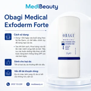 Alternative view of Kem dưỡng AHA tẩy tế bào chết cho da dầu Obagi Medical Exfoderm Forte