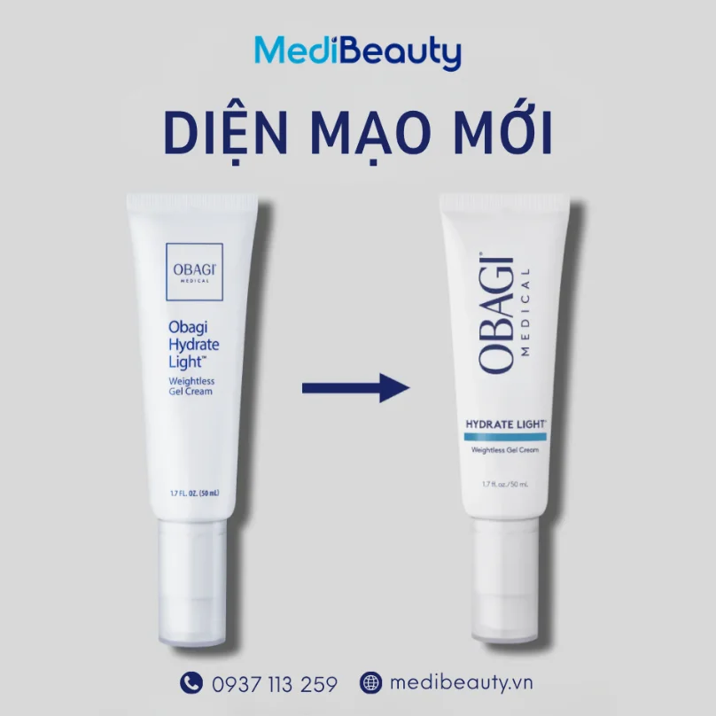 Kem dưỡng ẩm dịu nhẹ 24h Obagi Hydrate Light Weightless Gel Cream - Ảnh 3