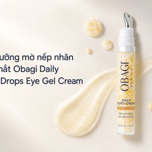 Kem cấp ẩm và trẻ hoá vùng da mắt Obagi Daily Hydro-Drops Rejuvenating Eye Gel Cream - Ảnh 5