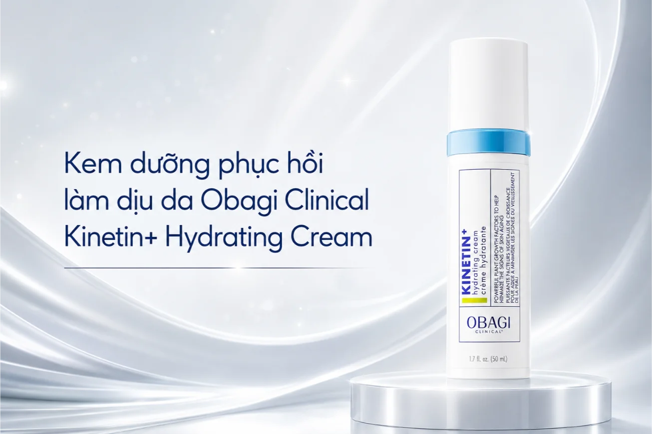 Kem dưỡng phục hồi làm dịu da Obagi Clinical Kinetin+ Hydrating Cream - Ảnh 2