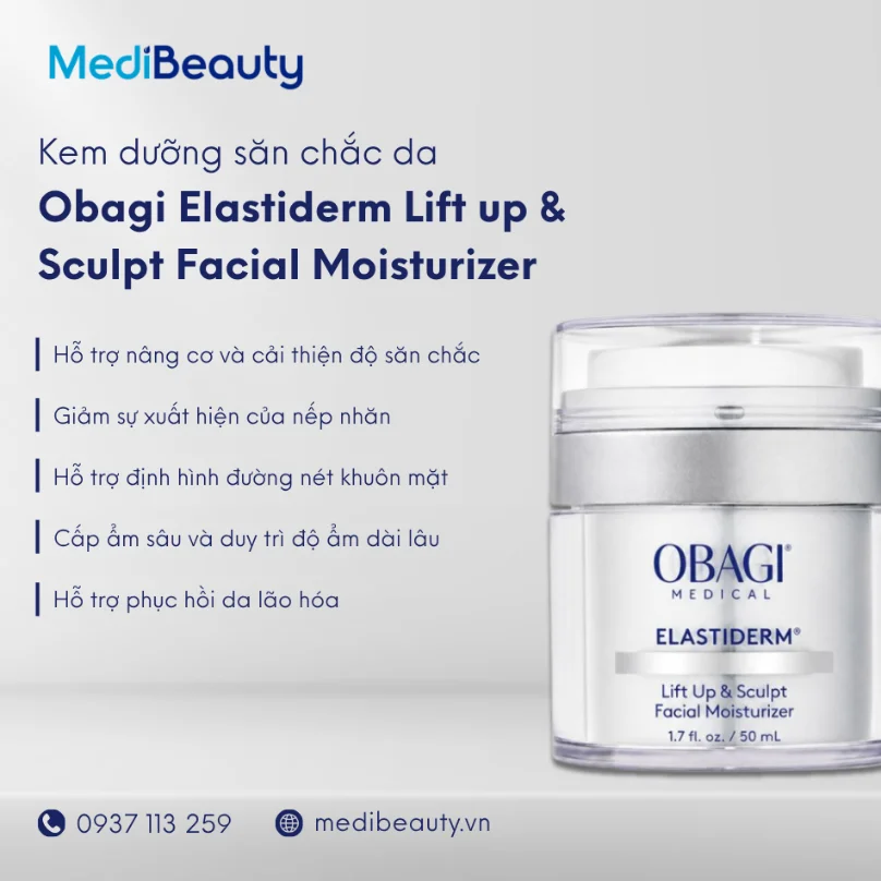 Kem dưỡng săn chắc da Obagi Elastiderm Lift up & Sculpt Facial Moisturizer - Ảnh 4