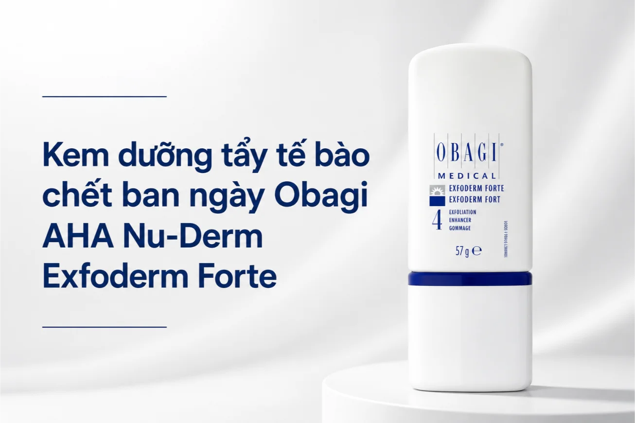 Kem dưỡng AHA tẩy tế bào chết cho da dầu Obagi Medical Exfoderm Forte - Ảnh 3