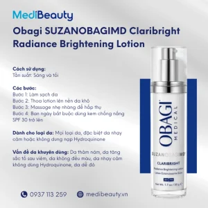 Alternative view of Lotion dưỡng sáng giảm thâm nám Obagi SUZANOBAGIMD Claribright Radiance Brightening Lotion