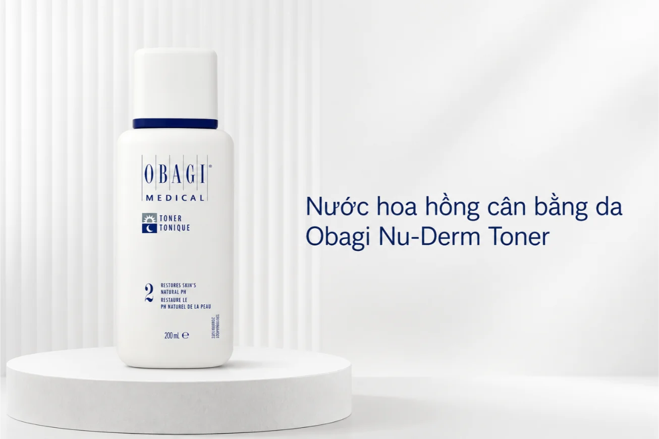 Nước hoa hồng không cồn cân bằng pH cho da Obagi Nu-Derm Medical Toner - Ảnh 3