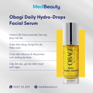 Tinh Chất Serum Vitamin B3 Dưỡng Ẩm Làm Dịu Da Obagi Daily Hydro-Drops Facial Serum - Ảnh 3